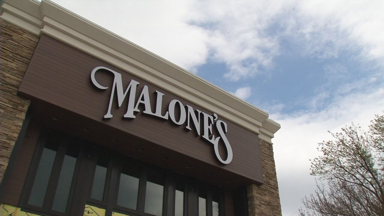 Malone's location at The Paddock Shops in Louisville's East End.